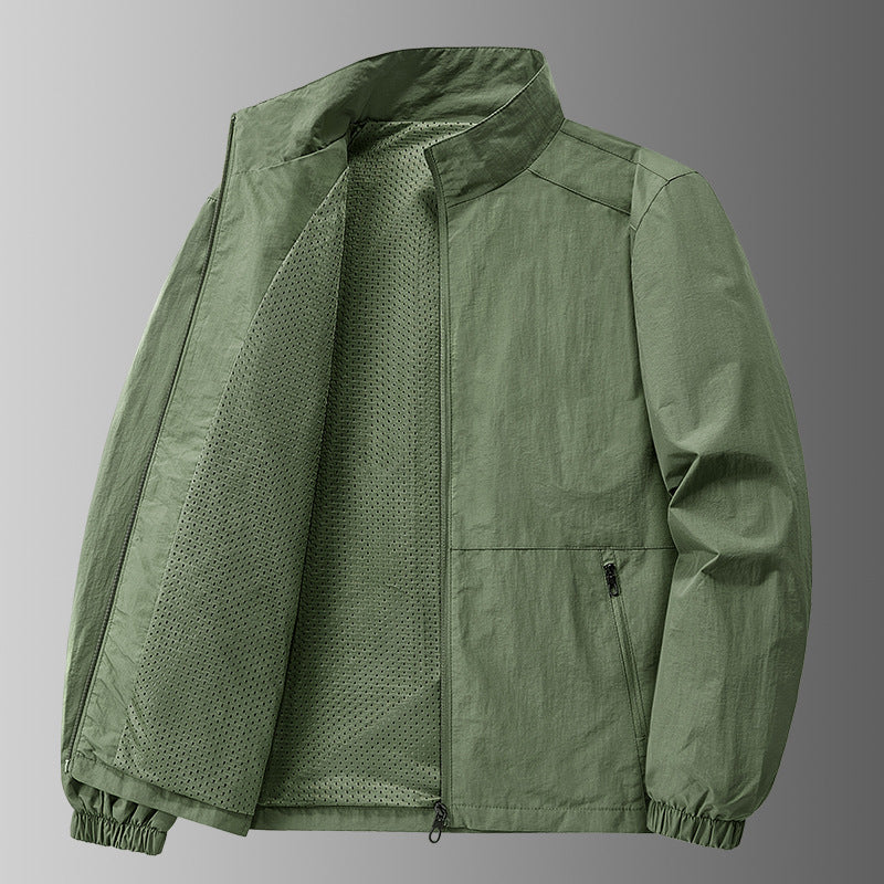 Men's All-Weather Hybrid Casual-Sport Jacket | Breathable & Quick-Drying