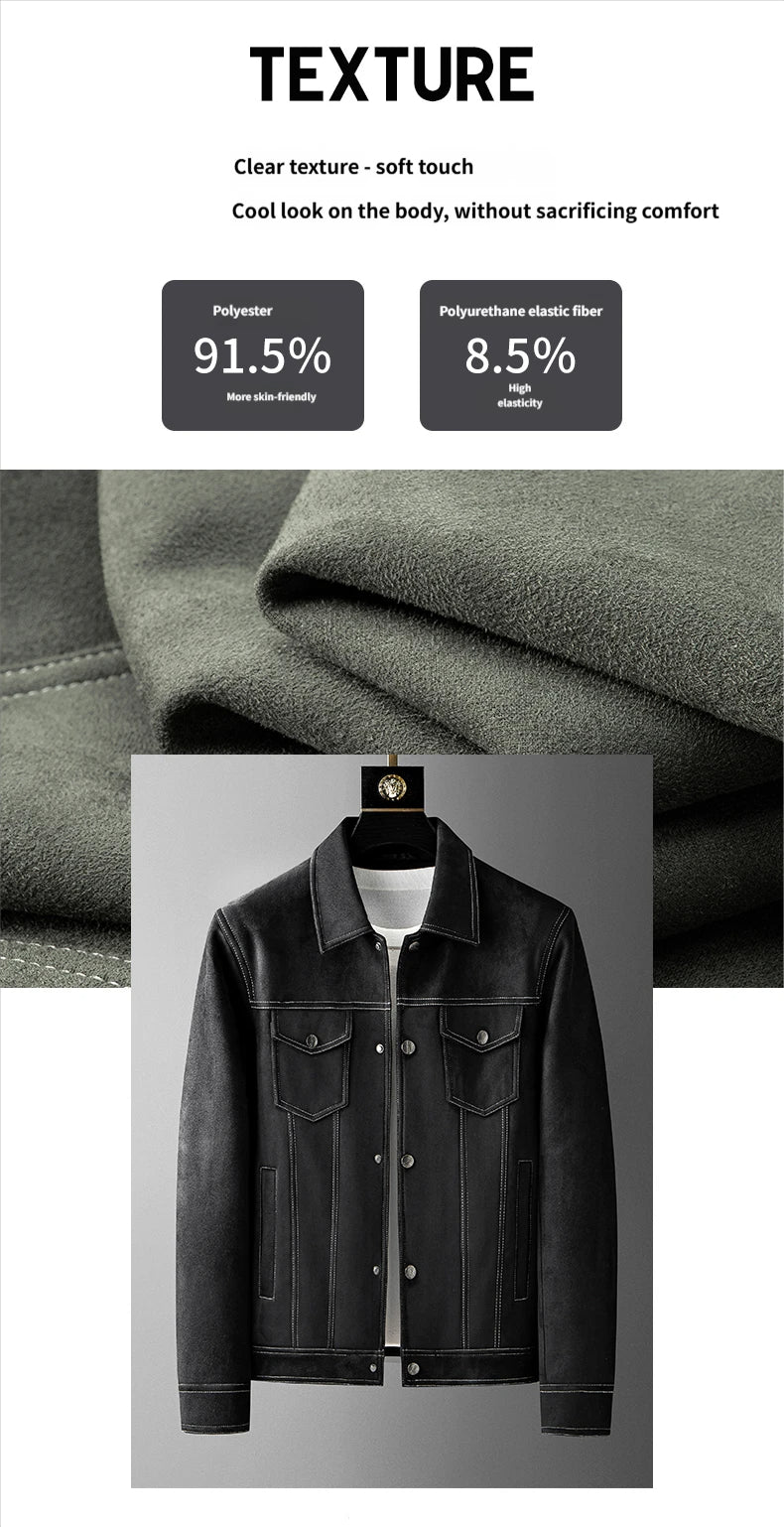 Savrin Suede Stylish Jacket