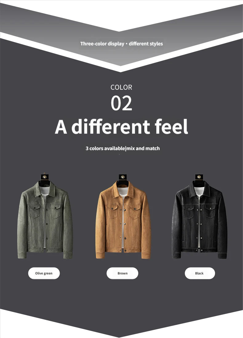 Savrin Suede Stylish Jacket