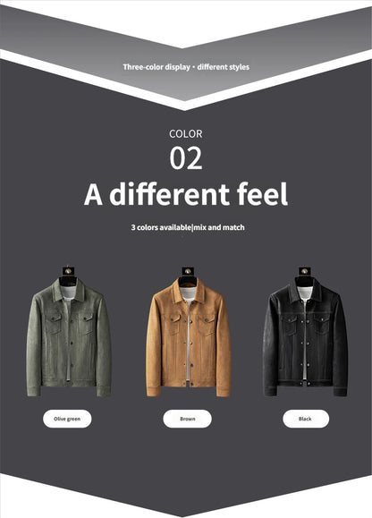 Savrin Suede Stylish Jacket