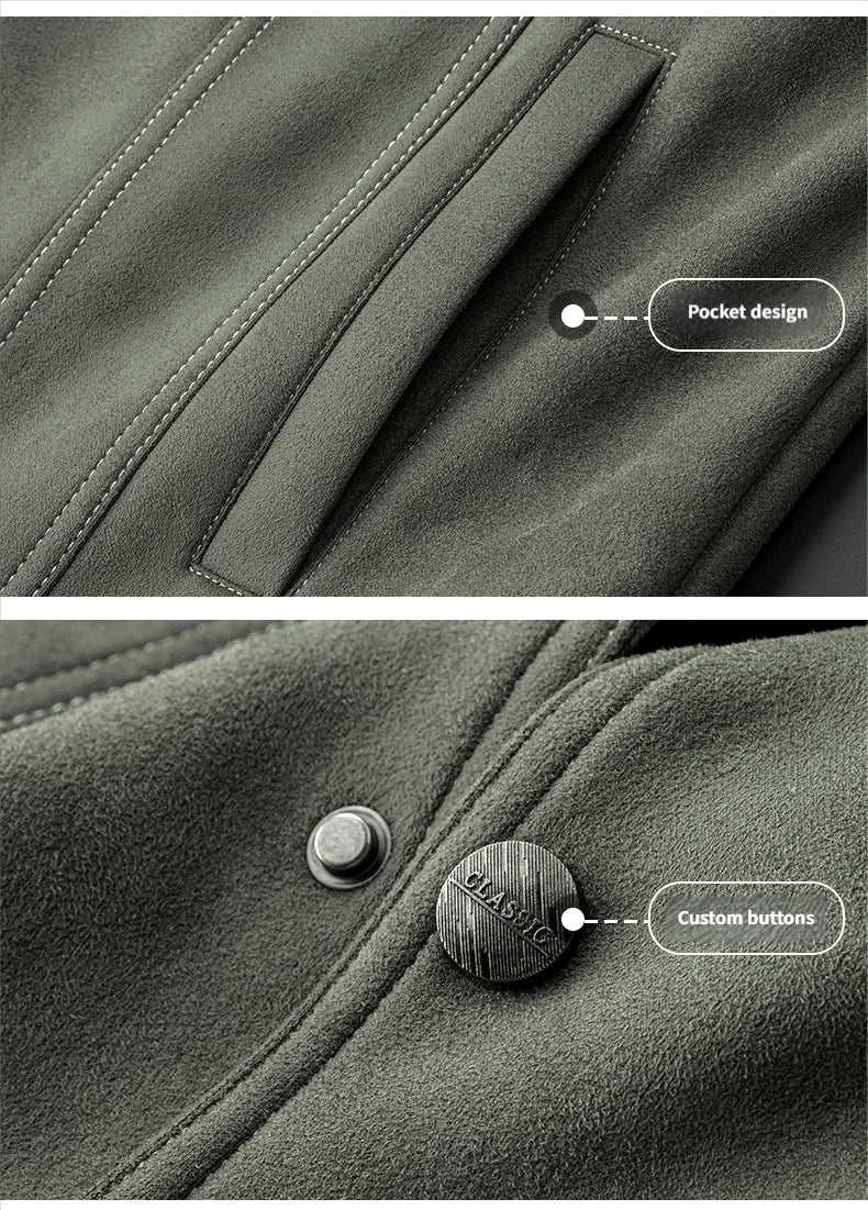 Savrin Suede Stylish Jacket