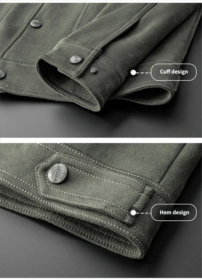 Savrin Suede Stylish Jacket