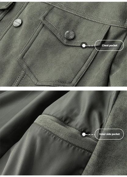 Savrin Suede Stylish Jacket