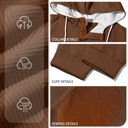 Men 2 Pieces Set Contrast Color Drawstring Hooded Sweatshirt And Sweatpants Casual Tracksuit Men Sweat Suits