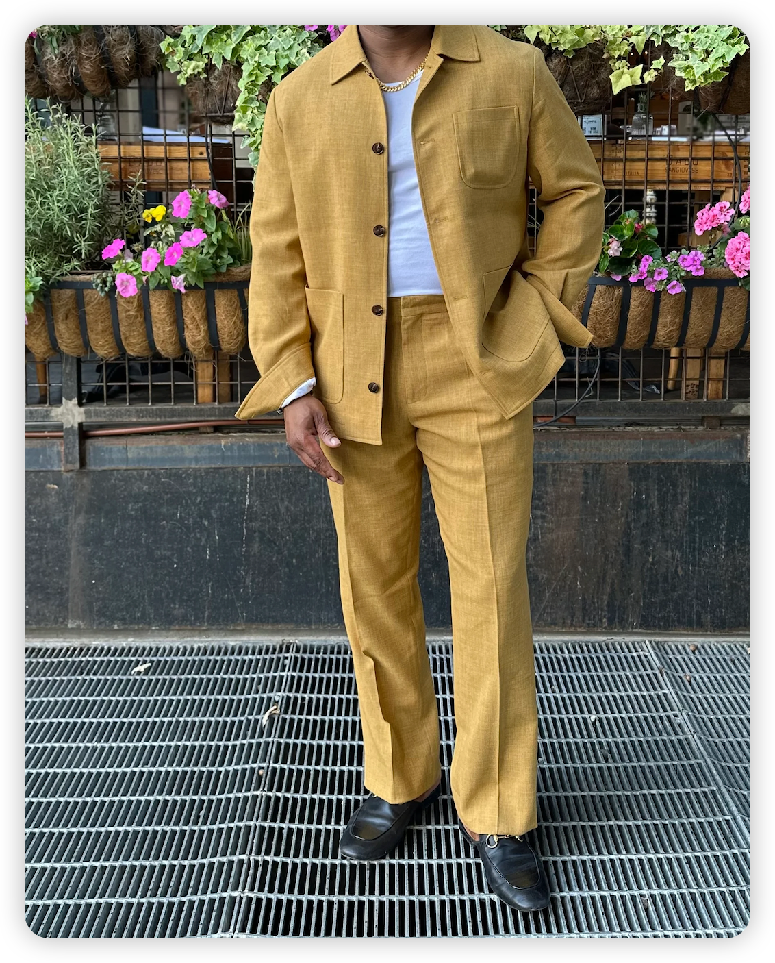 Heritage Linen Chore Jacket & Trousers Set