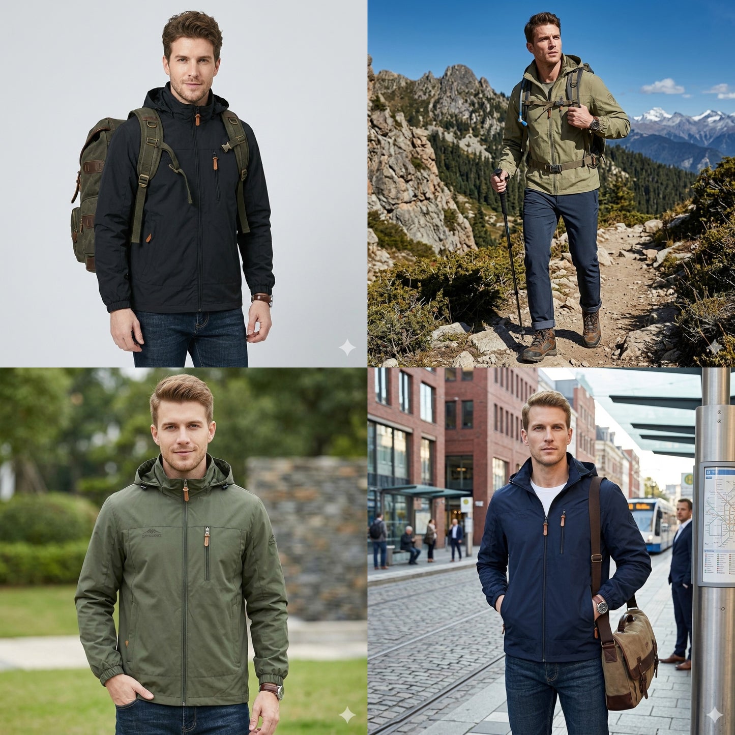 Men's Multi-Functional Outdoor Jacket