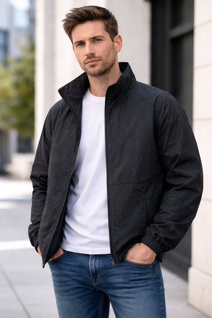 Men's All-Weather Hybrid Casual-Sport Jacket | Breathable & Quick-Drying