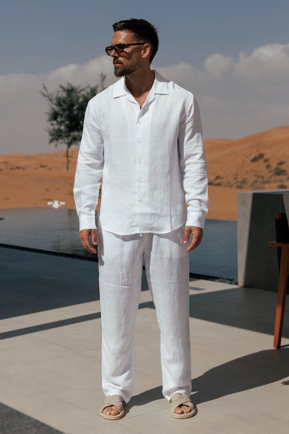Men's linen suit