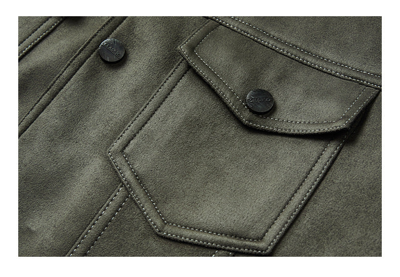 Savrin Suede Stylish Jacket
