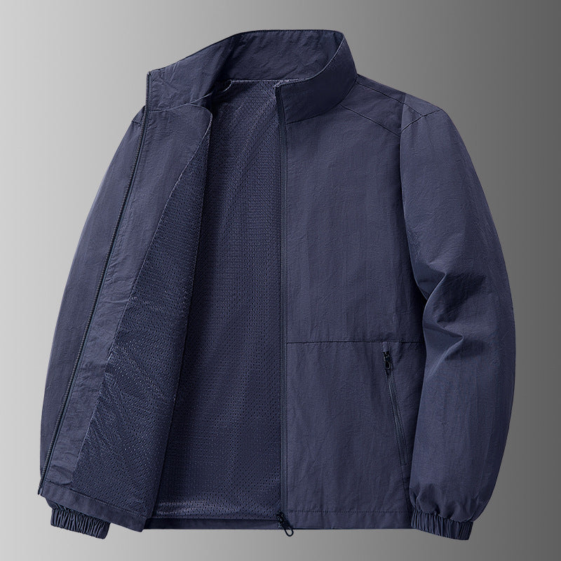 Men's All-Weather Hybrid Casual-Sport Jacket | Breathable & Quick-Drying