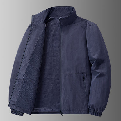 Men's All-Weather Hybrid Casual-Sport Jacket | Breathable & Quick-Drying