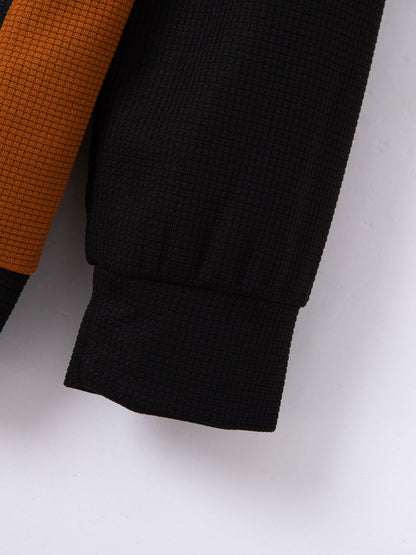 2025 New Color Block Casual Suit