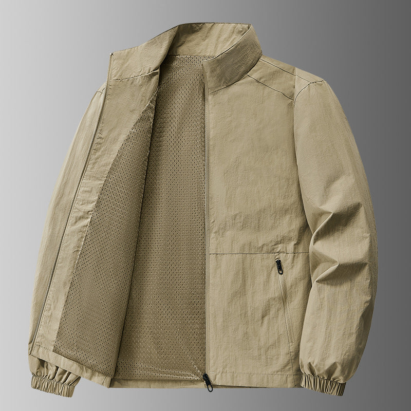 Men's All-Weather Hybrid Casual-Sport Jacket | Breathable & Quick-Drying