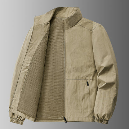 Men's All-Weather Hybrid Casual-Sport Jacket | Breathable & Quick-Drying