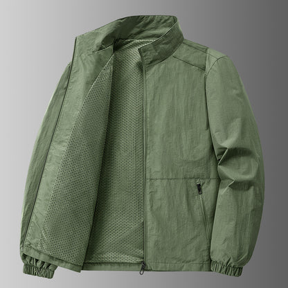 Men's All-Weather Hybrid Casual-Sport Jacket | Breathable & Quick-Drying