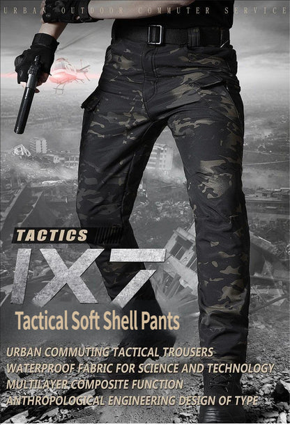 Men's Multifunctional Tactical Elastic Pants