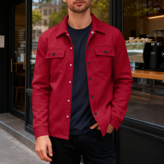 Men’s Casual Shirt Jacket – Lightweight, Stylish & Everyday Essential