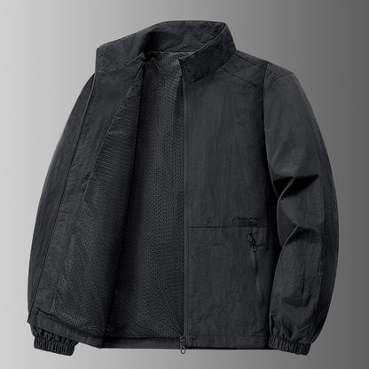 Men's All-Weather Hybrid Casual-Sport Jacket | Breathable & Quick-Drying