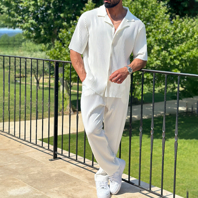 Men’s Premium Ribbed Summer Set