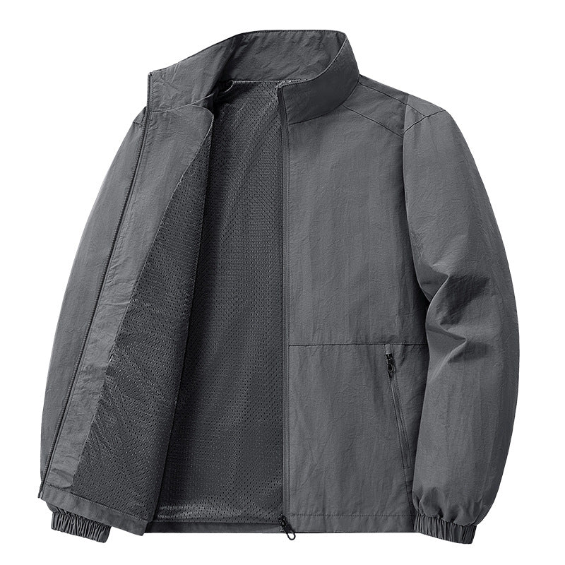 Men's All-Weather Hybrid Casual-Sport Jacket | Breathable & Quick-Drying
