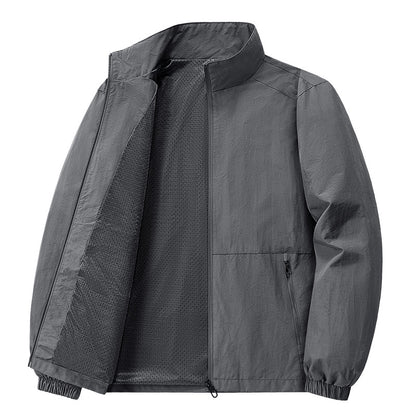 Men's All-Weather Hybrid Casual-Sport Jacket | Breathable & Quick-Drying