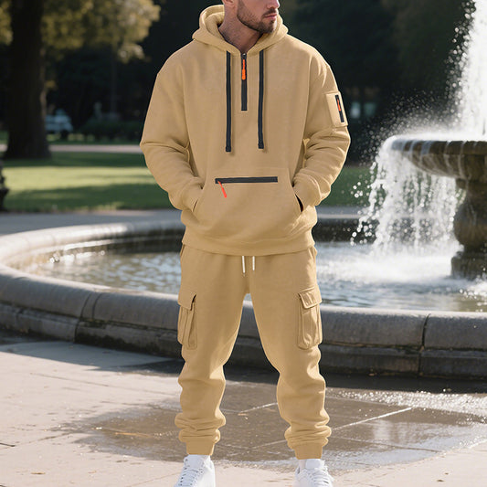 Men’s Utility Hoodie & Cargo Pants Set