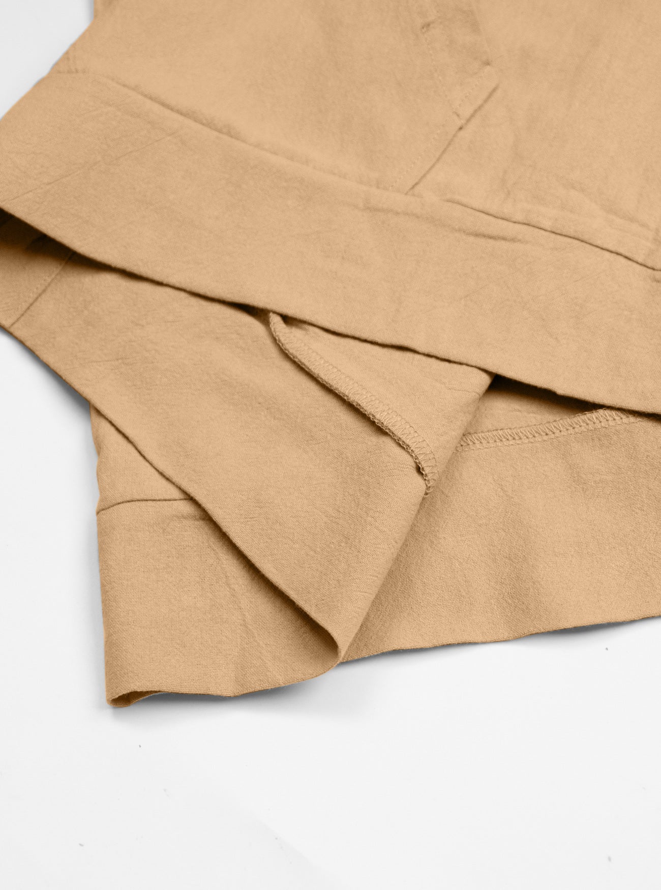 Fashionable cotton and linen jacket