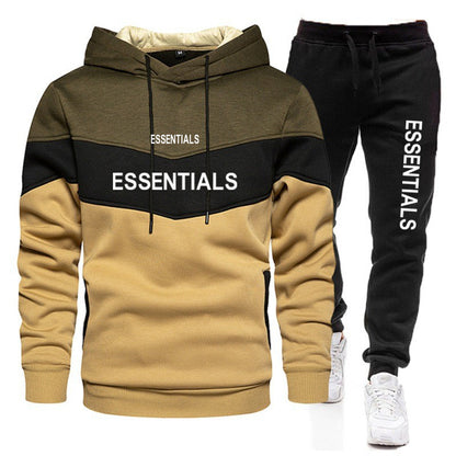 ESSENTIALS monogram streetwear men's suit