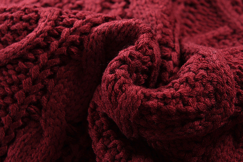 Men’s Premium Thick Cable-Knit Winter Cardigan — Ultra Warm & Heavyweight