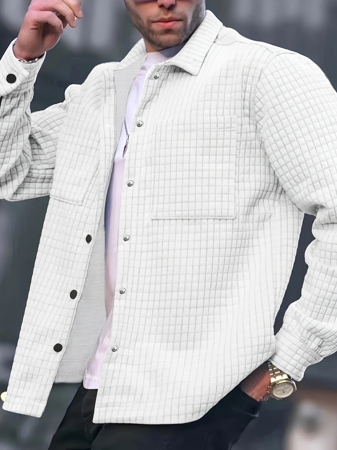 Men’s Textured Everyday Jacket