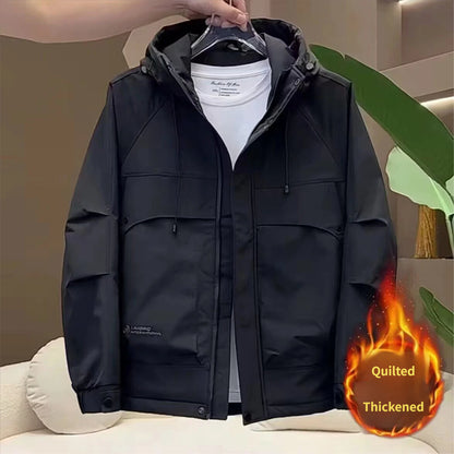 Versatile cotton-padded jacket