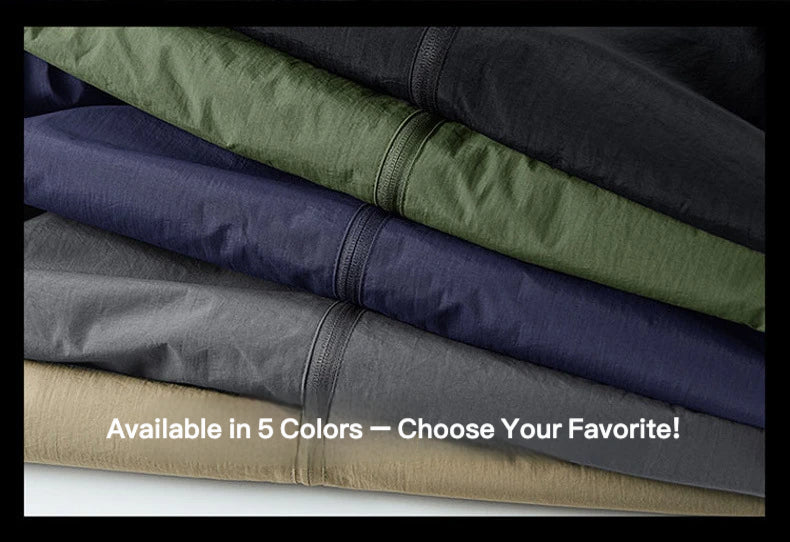 Men's All-Weather Hybrid Casual-Sport Jacket | Breathable & Quick-Drying