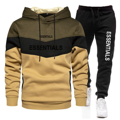 ESSENTIALS monogram streetwear men's suit