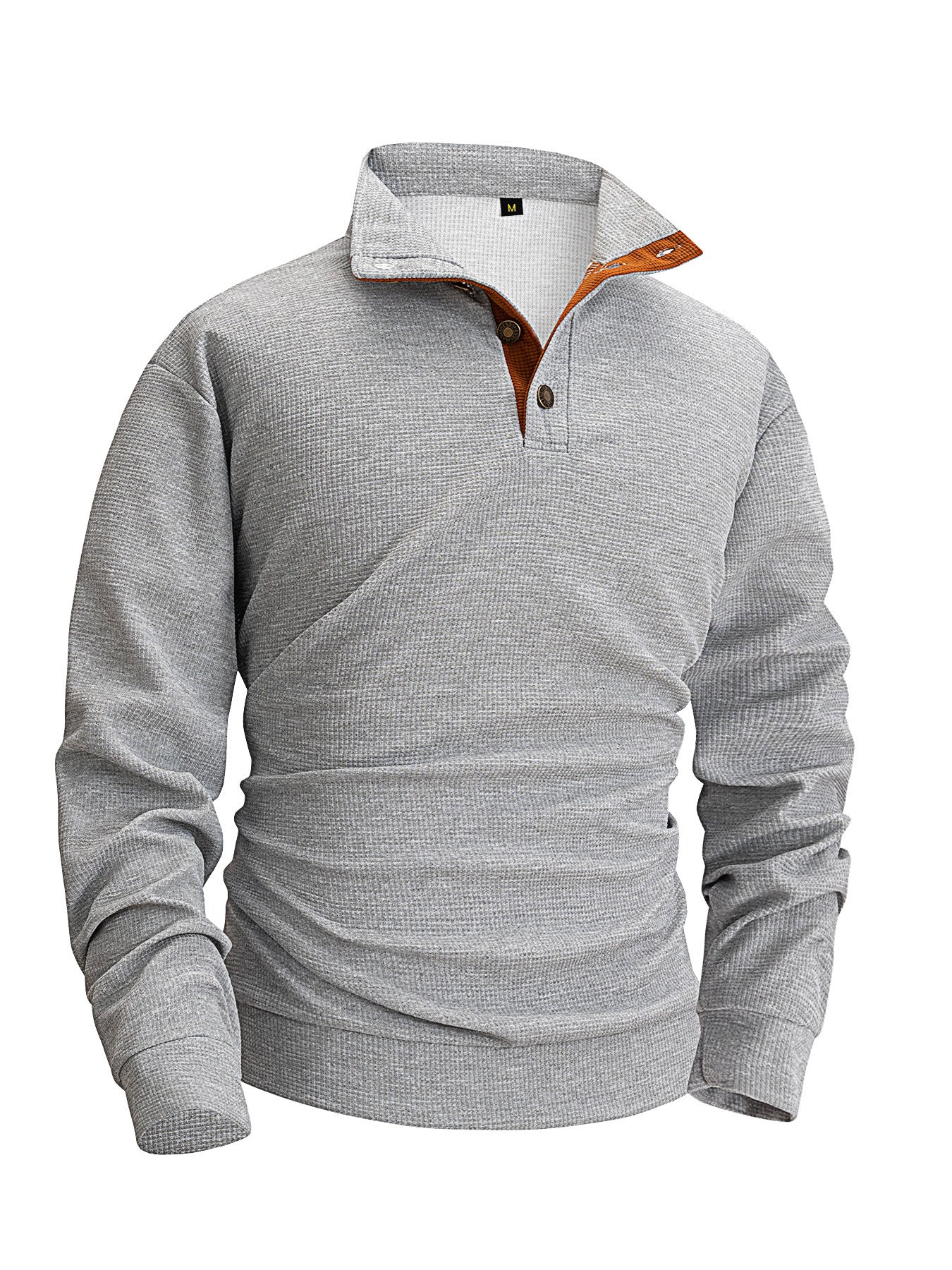 Stand-up collar elbow pad color-block set