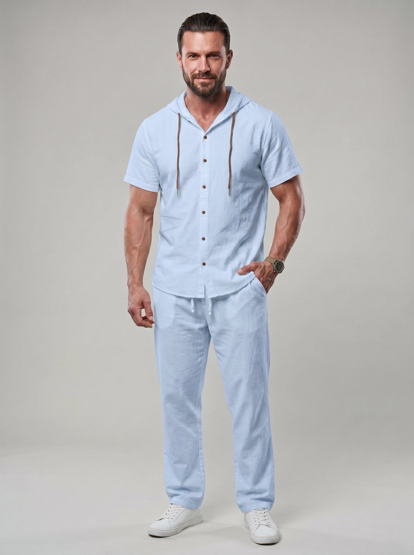 Everyday Lightweight Two-Piece Set for Easy Wear
