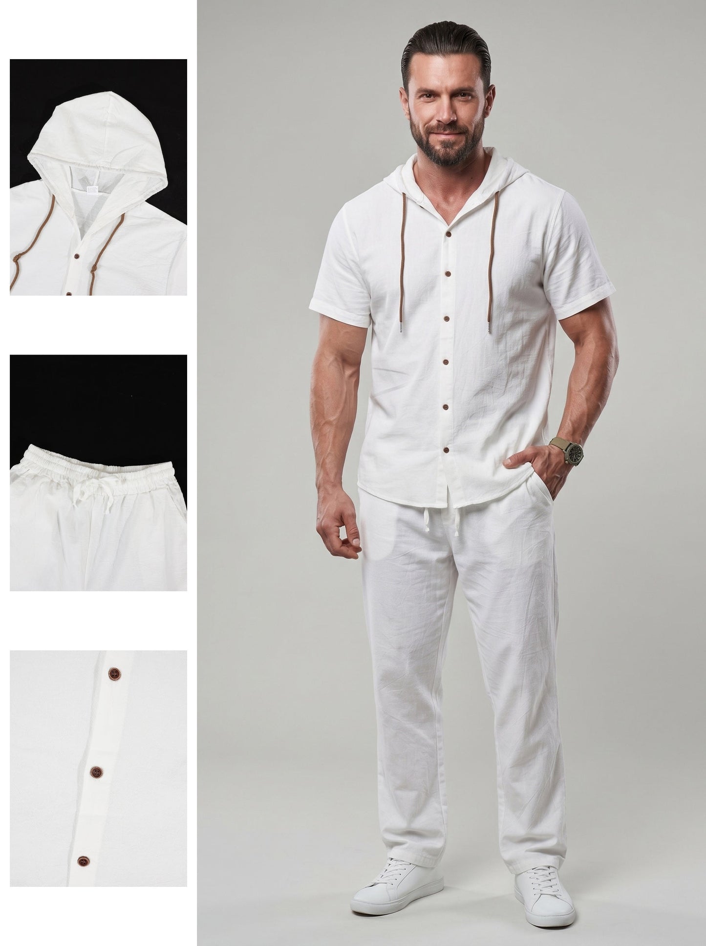 Everyday Lightweight Two-Piece Set for Easy Wear