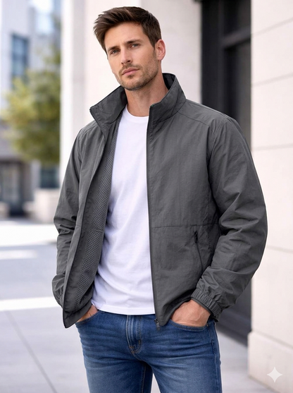 Men's All-Weather Hybrid Casual-Sport Jacket | Breathable & Quick-Drying
